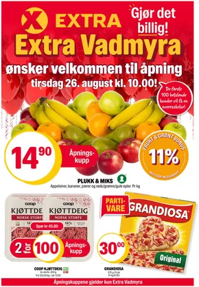 Coop Extra-katalog i Askim | Topptilbud for alle kunder | 2025-08-25T00:00:00.000Z - 2025-08-31T00:00:00.000Z