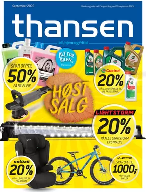 Aktuell kundeavis Thansen