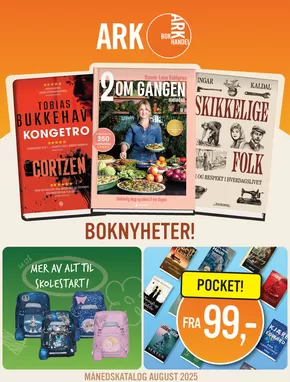 Ark Bokhandel-katalog i Gol | Boknyheter! | 2025-08-27T00:00:00.000Z - 2025-08-31T00:00:00.000Z