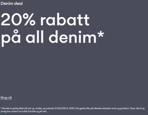 Name It-katalog i Oslo | 20% rabatt på all denim | 2025-08-28T00:00:00.000Z - 2025-08-31T00:00:00.000Z