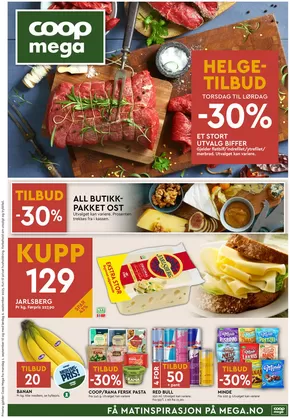 Coop Mega-katalog i Vennesla | Eksklusive tilbud og kupp | 2025-09-01T00:00:00.000Z - 2025-09-07T00:00:00.000Z