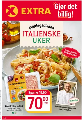 Coop Extra-katalog i Krokstadelva | Stort utvalg av tilbud | 2025-09-01T00:00:00.000Z - 2025-09-07T00:00:00.000Z