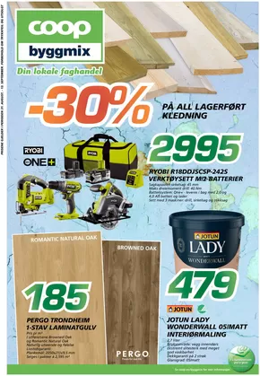 Coop Byggmix-katalog i Bergen | Våre beste kupp | 2025-09-01T00:00:00.000Z - 2025-09-14T00:00:00.000Z