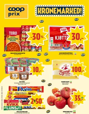 Coop Prix-katalog i Egersund | Aktuelle kupp og tilbud | 2025-09-01T00:00:00.000Z - 2025-09-07T00:00:00.000Z