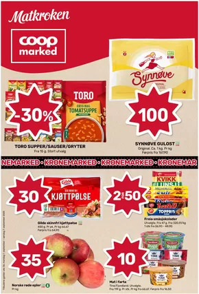 Coop Marked-katalog i Hamresanden | Eksklusive tilbud og kupp | 2025-09-01T00:00:00.000Z - 2025-09-07T00:00:00.000Z