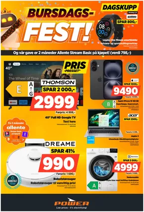 POWER-katalog i Lillehammer | POWER Kundeavis | 2025-08-25T00:00:00.000Z - 2025-09-28T00:00:00.000Z