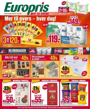 Europris-katalog i Fredrikstad | Europris DM 36-25 MYBRING | 2025-09-01T00:00:00.000Z - 2025-09-06T00:00:00.000Z