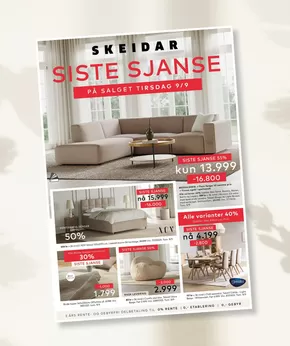 Skeidar-katalog i Steinkjer | Oppdag attraktive tilbud | 2025-09-02T00:00:00.000Z - 2025-09-09T00:00:00.000Z