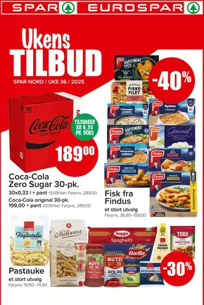 Eurospar-katalog | Stort utvalg av tilbud | 2025-09-03T00:00:00.000Z - 2025-09-17T00:00:00.000Z