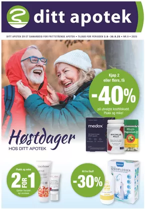 Ditt apotek-katalog i Strømmen | Ditt apotek Kundeavis | 2025-09-03T00:00:00.000Z - 2025-09-17T00:00:00.000Z