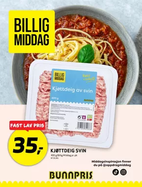 Bunnpris-katalog i Førde | Våre beste tilbud for deg | 2025-09-06T00:00:00.000Z - 2025-09-20T00:00:00.000Z