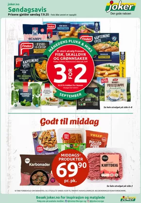 Joker-katalog i Eiksmarka | Joker Kundeavis | 2025-09-07T00:00:00.000Z - 2025-09-21T00:00:00.000Z