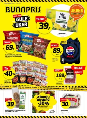 Bunnpris-katalog | Bunnpris Kundeavis | 2025-09-08T00:00:00.000Z - 2025-09-22T00:00:00.000Z
