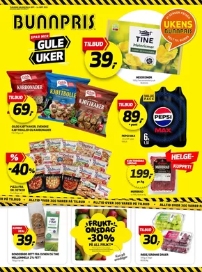 Bunnpris-katalog | Rabatter og kampanjer | 2025-09-08T00:00:00.000Z - 2025-09-22T00:00:00.000Z