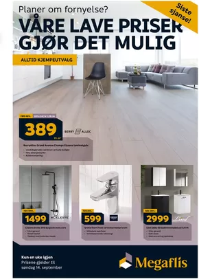 Megaflis-katalog i Oslo | Megaflis Kundeavis | 2025-09-08T00:00:00.000Z - 2025-09-22T00:00:00.000Z