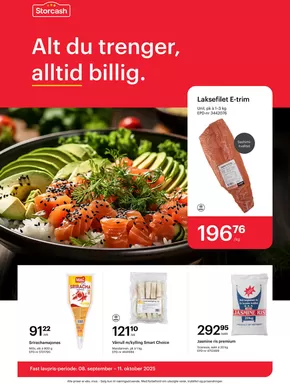 Storcash-katalog | Kundeavis 2 | 2025-09-08T00:00:00.000Z - 2025-10-11T00:00:00.000Z
