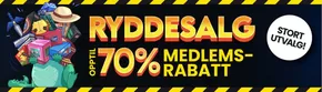 Outland-katalog | Ryddesalg 70% | 2025-09-08T00:00:00.000Z - 2025-09-21T00:00:00.000Z