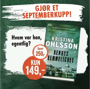 KrimKlubben-katalog i Oslo | Spar 250, | 2025-09-08T00:00:00.000Z - 2025-09-22T00:00:00.000Z