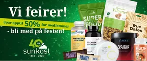 Sunkost-katalog | Spar opptil 50% for medlemmer | 2025-09-10T00:00:00.000Z - 2025-09-24T00:00:00.000Z
