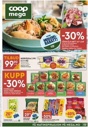 Coop Mega-katalog i Trondheim | Coop Mega Kundeavis | 2025-09-15T00:00:00.000Z - 2025-09-21T00:00:00.000Z