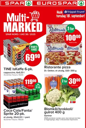 Eurospar-katalog i Ulefoss | Eurospar Kundeavis | 2025-09-15T00:00:00.000Z - 2025-09-29T00:00:00.000Z