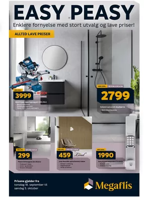 Megaflis-katalog i Arendal | Alltid lave priser | 2025-09-15T00:00:00.000Z - 2025-10-05T00:00:00.000Z
