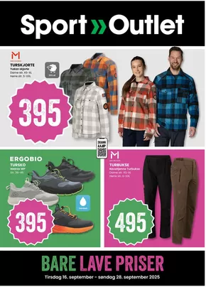 Sport Outlet-katalog i Levanger | Topptilbud for alle kunder | 2025-09-16T00:00:00.000Z - 2025-09-30T00:00:00.000Z