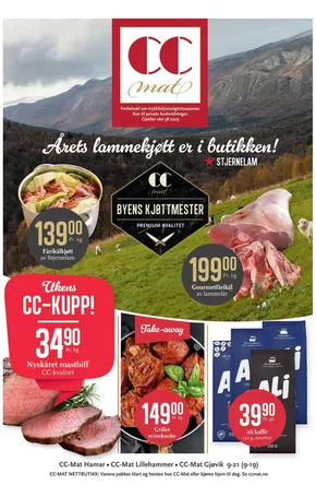 CC Mat-katalog i Gjerdrum | CC Mat Kundeavis | 2025-09-17T00:00:00.000Z - 2025-10-01T00:00:00.000Z