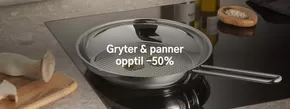Kitch'n-katalog i Sauland | Gryter & panner opptil -50% | 2025-09-17T00:00:00.000Z - 2025-10-01T00:00:00.000Z