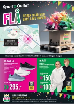 Sport Outlet-katalog i Evje | Rabatter og kampanjer | 2025-09-19T00:00:00.000Z - 2025-10-03T00:00:00.000Z