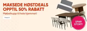 Trademax-katalog i Kolvereid | Maksede høstdeals opptil 50% rabatt | 2025-09-19T00:00:00.000Z - 2025-09-22T00:00:00.000Z