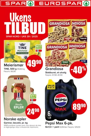 Spar-katalog i Notodden | Eksklusive kupp | 2025-09-21T00:00:00.000Z - 2025-10-05T00:00:00.000Z