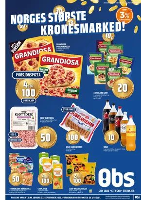Obs-katalog i Folldal | Flott tilbud for kuppjegere | 2025-09-21T00:00:00.000Z - 2025-10-05T00:00:00.000Z