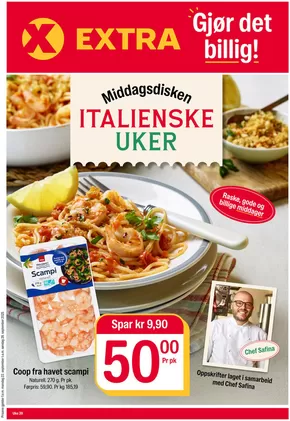 Coop Extra-katalog i Lillestrøm | Nye tilbud å oppdage | 2025-09-22T00:00:00.000Z - 2025-09-28T00:00:00.000Z