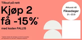 Clas Ohlson-katalog i Voss | Kjøp 2 få -15% | 2025-09-22T00:00:00.000Z - 2025-09-23T00:00:00.000Z