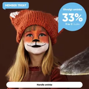 Panduro-katalog i Fredrikstad | 33%  | 2025-09-22T00:00:00.000Z - 2025-11-05T00:00:00.000Z