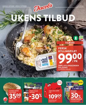 Jacobs-katalog i Aksdal | Jacobs Kundeavis | 2025-09-23T00:00:00.000Z - 2025-10-07T00:00:00.000Z