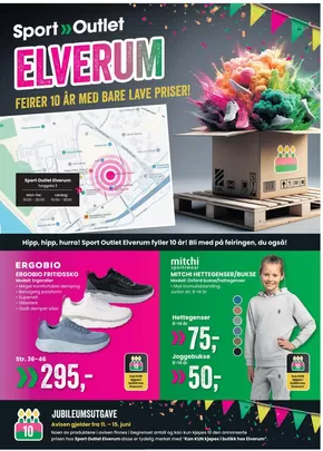 Sport Outlet-katalog i Bryne | Rabatter og kampanjer | 2025-09-23T00:00:00.000Z - 2025-10-07T00:00:00.000Z