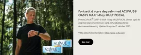 Fortsett å være deg selv med ACUVUE® OASYS MAX 1-Day MULTIFOCAL
