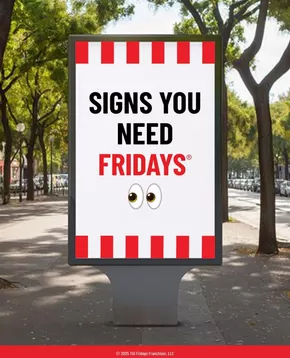 TGI Fridays-katalog i Haugesund | TGI Fridays Kundeavis | 2025-09-25T00:00:00.000Z - 2025-10-09T00:00:00.000Z