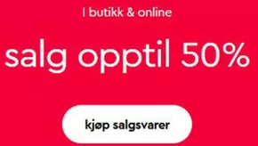 Salg Opptil 50%