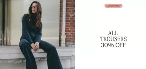 All trousers 30% off