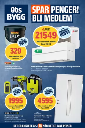 Obs Bygg-katalog i Moss | Våre beste kupp | 2025-09-27T00:00:00.000Z - 2025-10-11T00:00:00.000Z