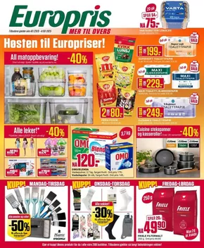 Europris-katalog i Tromsø | Europris DM 40-25 MYBRING ny | 2025-09-28T00:00:00.000Z - 2025-10-12T00:00:00.000Z