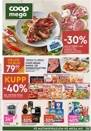 Coop Mega-katalog i Nærbø | Våre beste tilbud for deg | 2025-09-29T00:00:00.000Z - 2025-10-05T00:00:00.000Z