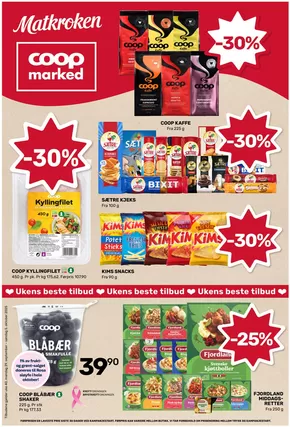 Matkroken-katalog i Nærbø | Aktuelle spesialkampanjer | 2025-09-29T00:00:00.000Z - 2025-10-05T00:00:00.000Z