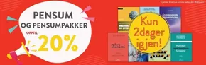 Akademika-katalog i Flekkefjord | 20%  | 2025-09-29T00:00:00.000Z - 2025-10-13T00:00:00.000Z