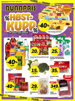 Bunnpris-katalog i Narvik | Flott tilbud for alle kunder | 2025-09-30T00:00:00.000Z - 2025-10-14T00:00:00.000Z