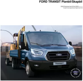 Ford-katalog i Lillehammer | PL ford transit chassis cab | 2025-09-30T00:00:00.000Z - 2025-10-14T00:00:00.000Z