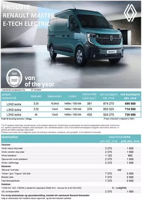 Renault-katalog i Sandnes | RENAULT MASTER E-TECH ELECTRIC | 2025-10-01T00:00:00.000Z - 2025-10-15T00:00:00.000Z